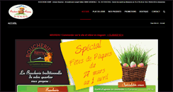 Desktop Screenshot of boucherie-remy.fr